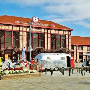 Centre Gare Châteaucreux Place Fourneyron , Saint-Etienne (Loire) France
